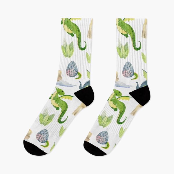 Artikelvorschau, Watercolor pattern with dragons.  entworfen und verkauft von tapilipa.