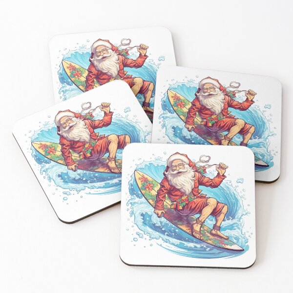Item preview, Surfing Santa designed and sold by mushizaman.