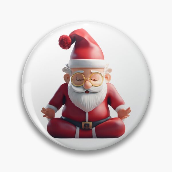 Item preview, Santa is meditating on Holiday season  designed and sold by BotunPeony.
