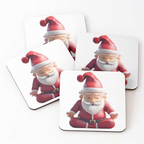 Item preview, Santa is meditating on Holiday season  designed and sold by BotunPeony.