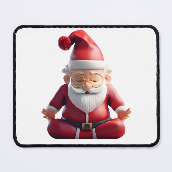 Item preview, Santa is meditating on Holiday season  designed and sold by BotunPeony.