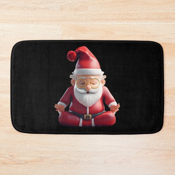 Item preview, Santa is meditating on Holiday season  designed and sold by BotunPeony.