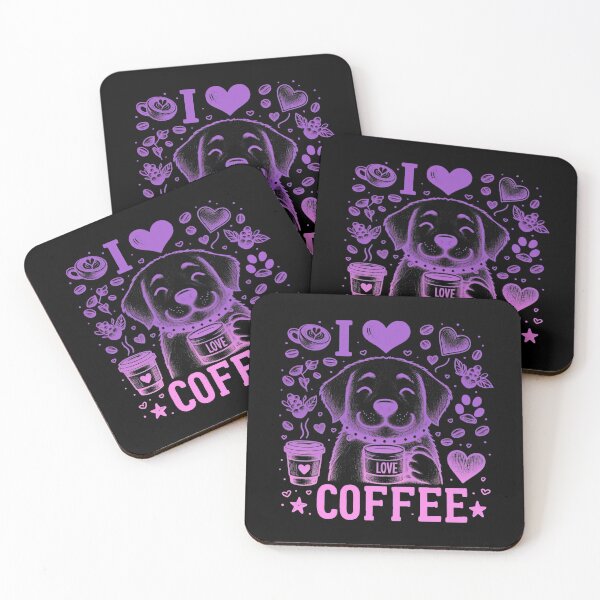 Item preview, This cute dog loves coffee. designed and sold by fotoryum.