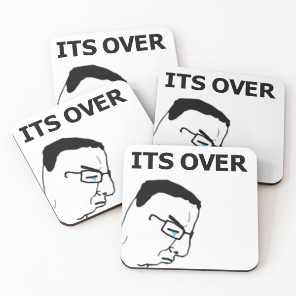 Item preview, It's Over Chud Meme designed and sold by TeesByPatrick.