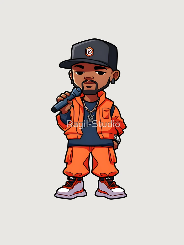 Thumbnail 6 of 6, Premium Oversized Sweatshirt, Rakim Rapper designed and sold by Ragil-Studio.