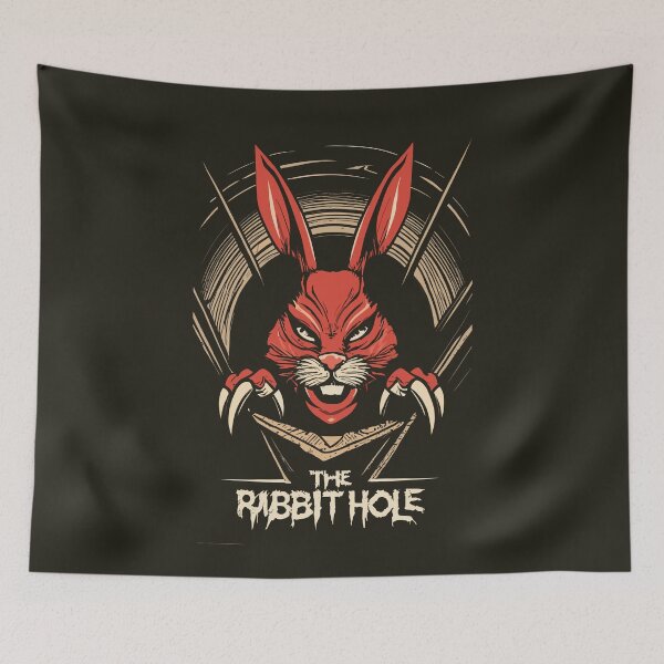 Item preview, The Rabbit Hole - Evil Rabbit designed and sold by Sketch-Shack.