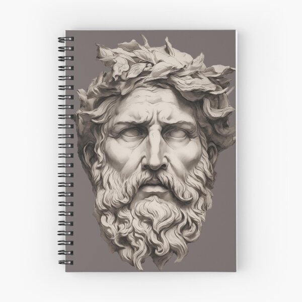 Item preview, Endovelicus - Lord of the Underworld (Pre-Roman Statue, pencil sketch) designed and sold by CoffeeRocket81.