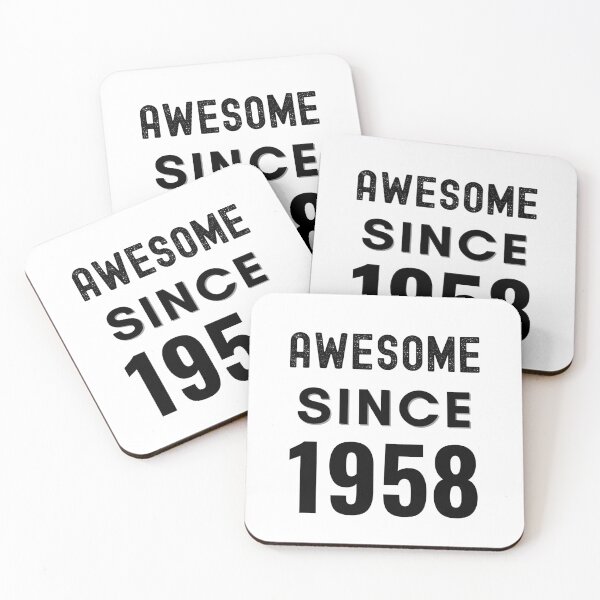 Artikelvorschau, Awesome Since 1958 entworfen und verkauft von TIFYY.
