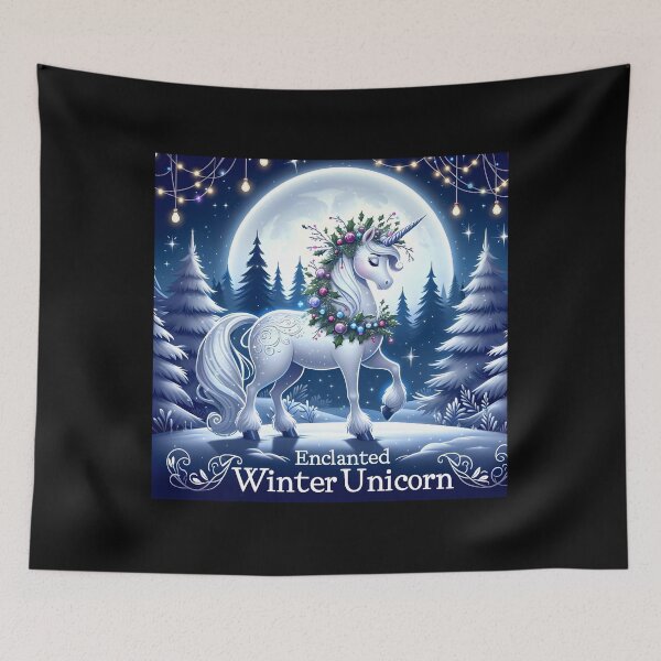 Item preview, Moonlit Winter Unicorn Magi designed and sold by KNAA.