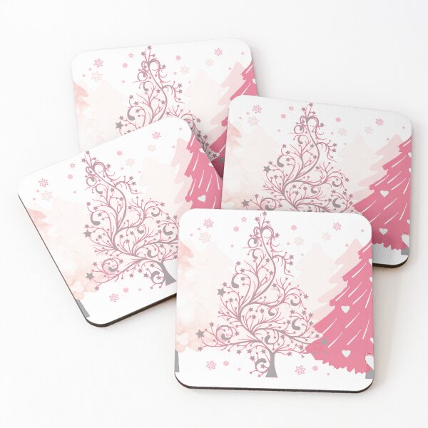 Item preview, Merry christmas pink tree, Sparkling Christmas Pink Tree  designed and sold by mayaone.