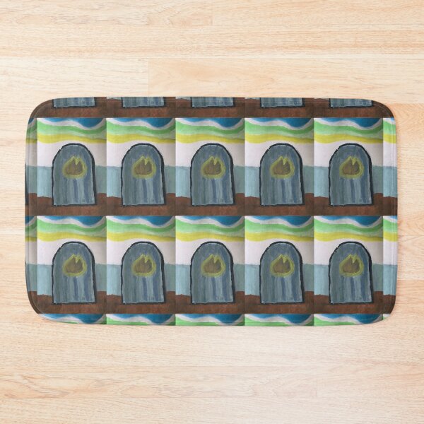 Item preview, Arched Door With Unusual Shaped Doorknocker  designed and sold by PodmenikArt.