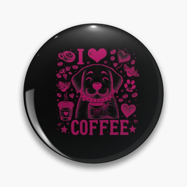 Item preview, This cute dog loves coffee. designed and sold by fotoryum.