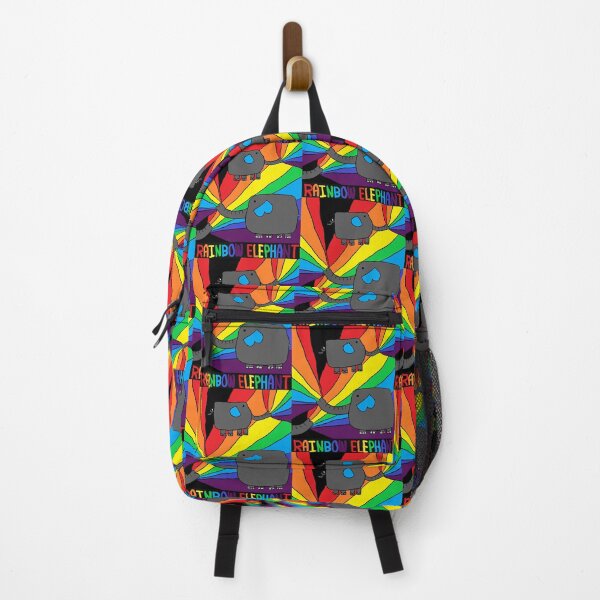 Item preview, rainbow elephant, gray designed and sold by zzzozzo.
