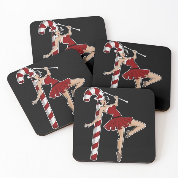 Item preview,  Baton Twirler Navidad Majorette Pin-up Twirler Bailarina designed and sold by ciken007.
