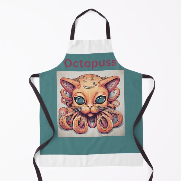 Item preview, Octopuss, Cat, Puss, Octopus, Sea Creature designed and sold by Barbara Burgess.