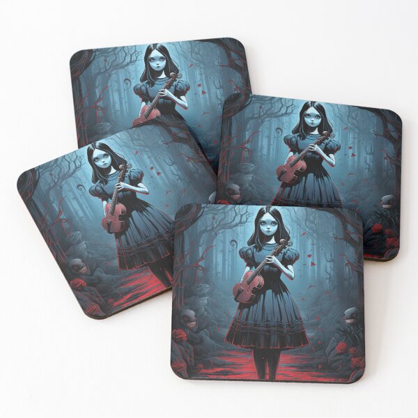 Item preview, Dark Wednesday Addams cello 2 designed and sold by Newtaste-Store.