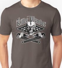 Plumber Skull and Wrenches 3.1 Unisex T-Shirt
