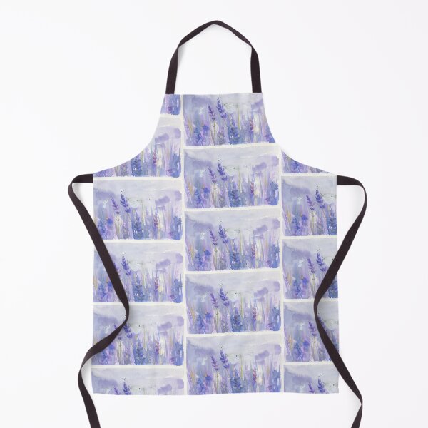 Item preview, Lavender Field With White Butterflies designed and sold by Taphath Foose.