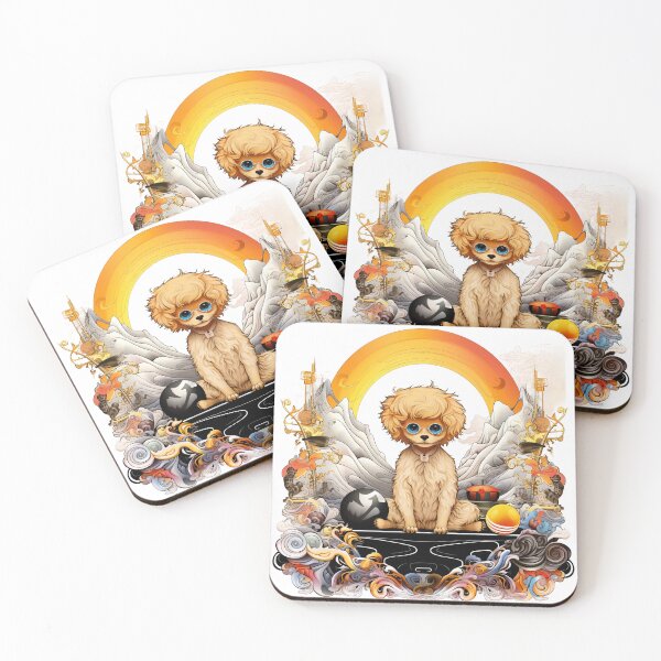 Item preview, The Celestial Ascension of the Oracle Poodle designed and sold by ObjCrea123.