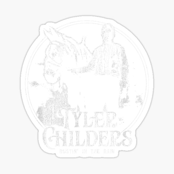 Vista previa del artículo con la obra «Tyler Childers - Rustin_ In The Rain, camiseta de indios emplumados, camiseta unisex, gráfico occidental», diseñado y vendido por OrcNation.