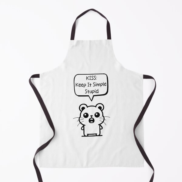 Item preview, Standing Hamster: Embracing Simplicity with 'KISS designed and sold by Pawsitive2Print.