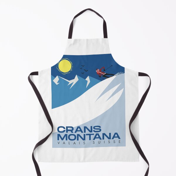 Item preview, Crans Montana ski poster designed and sold by Gary Godel.