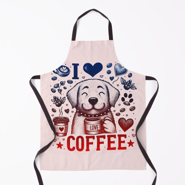 Item preview, This cute dog loves coffee. designed and sold by fotoryum.
