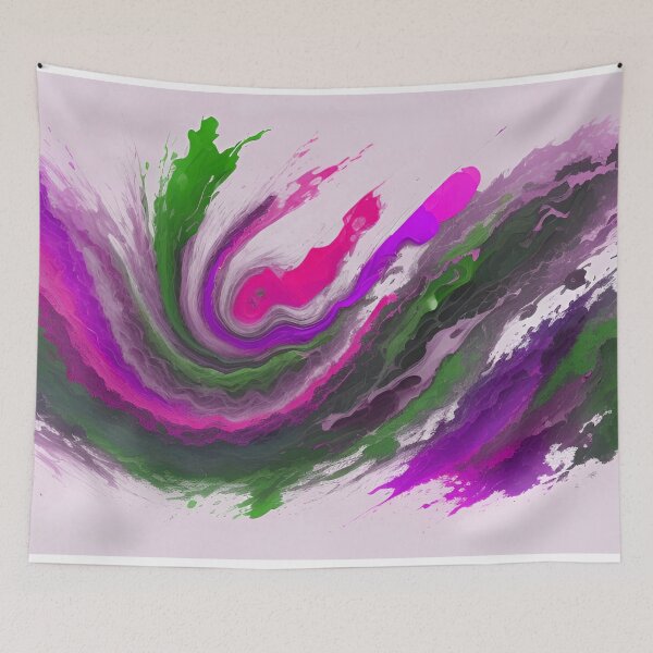Item preview, A Colorful Paint Swirls 4 designed and sold by shansun.