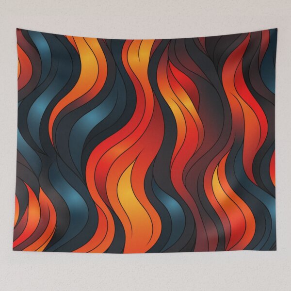 Item preview, Flaming pattern flames designed and sold by SkyEditor.