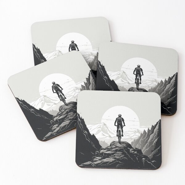 Item preview, Great MTB adventure sunrise designed and sold by HappyStickBike.