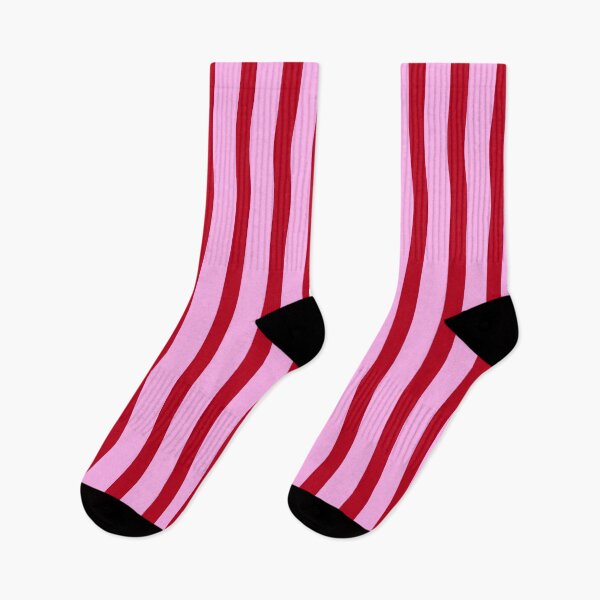 Item preview, Pink and Red Stripy Pattern designed and sold by OneThreeSix.