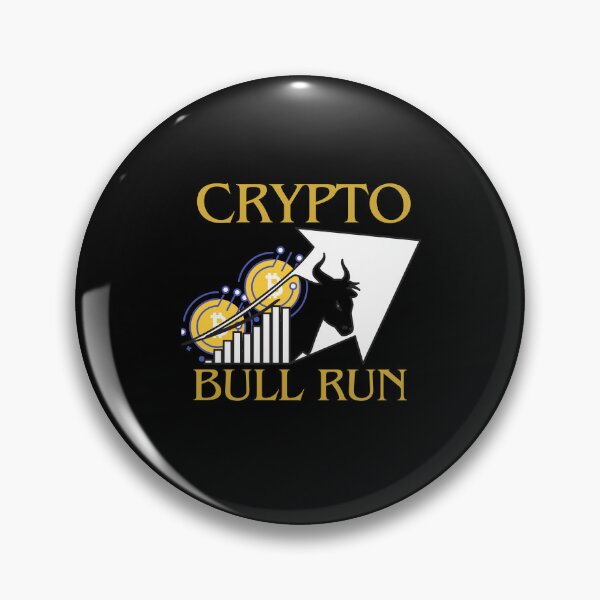 Item preview, Bullrun crypto bull bitcoin designed and sold by GalaxyGraffiti.
