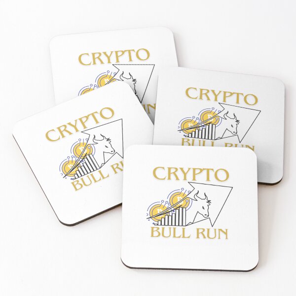 Item preview, Bullrun crypto bull bitcoin designed and sold by GalaxyGraffiti.