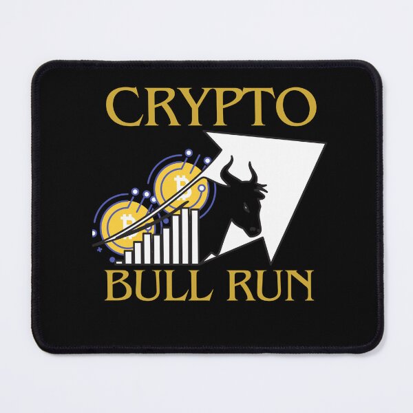Item preview, Bullrun crypto bull bitcoin designed and sold by GalaxyGraffiti.