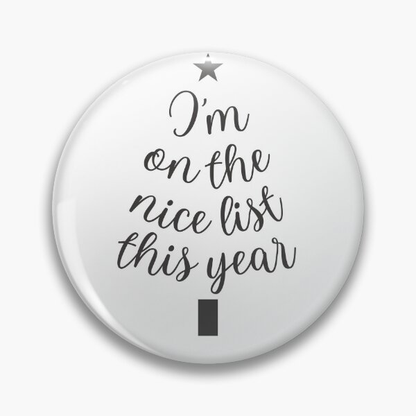 Item preview, ı'm on the nice list this year designed and sold by TayyarProduct.