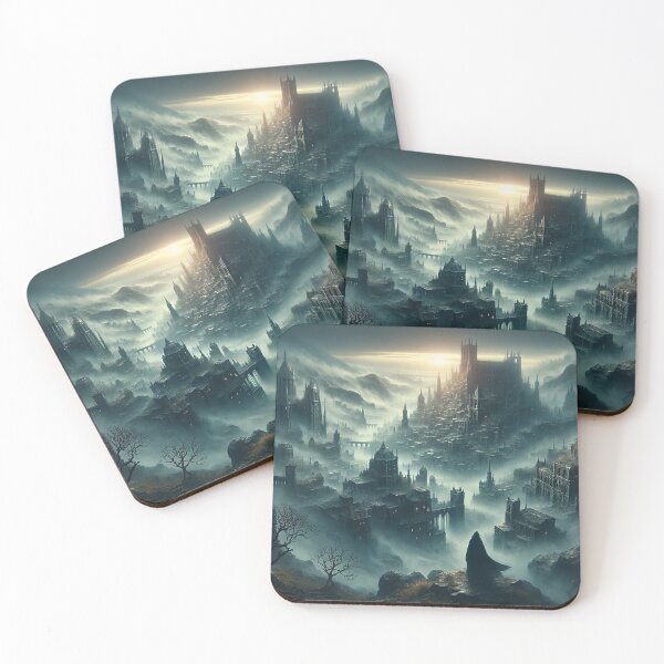 Item preview, Dawn over the forgotten city designed and sold by darkfantasy-atk.