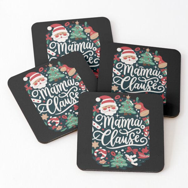 Item preview, MAMA CLAUSE FOR MOM designed and sold by PrintWearZone.