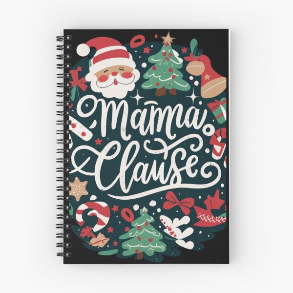 Item preview, MAMA CLAUSE FOR MOM designed and sold by PrintWearZone.