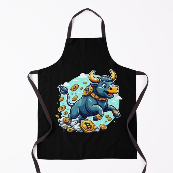 Item preview, Bullrun crypto bull bitcoin designed and sold by GalaxyGraffiti.