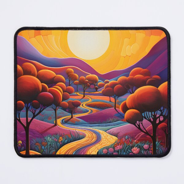 Item preview, "Twilight Journey: Sun-Kissed Pathway's Melody"  designed and sold by X4eArtist.