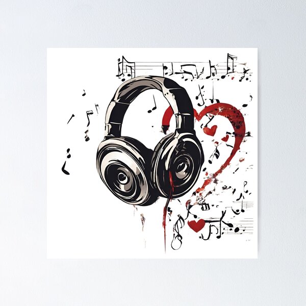 Item preview, Love music designed and sold by Cehe.
