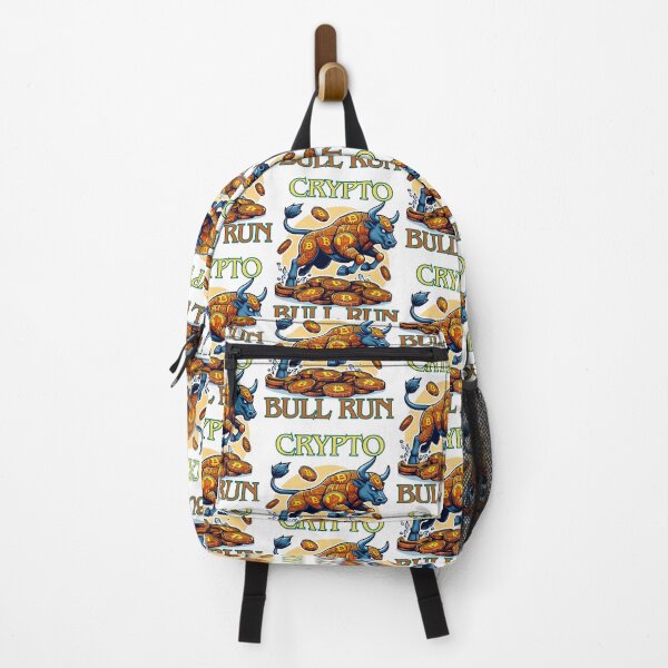 Item preview, Bullrun crypto bull bitcoin designed and sold by GalaxyGraffiti.
