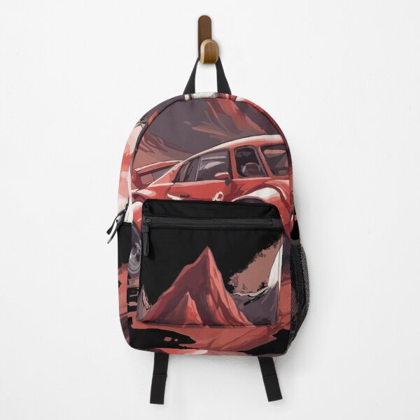 Item preview, Red racing car in the mountains designed and sold by YolaShopOnline.