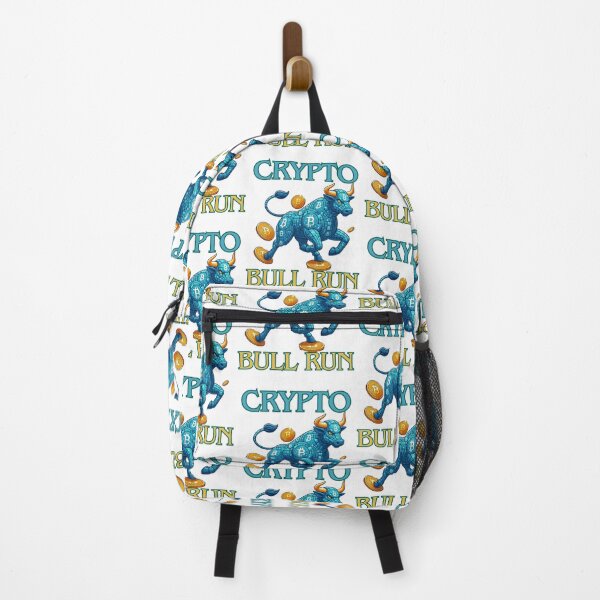 Item preview, Bullrun crypto bull bitcoin designed and sold by GalaxyGraffiti.