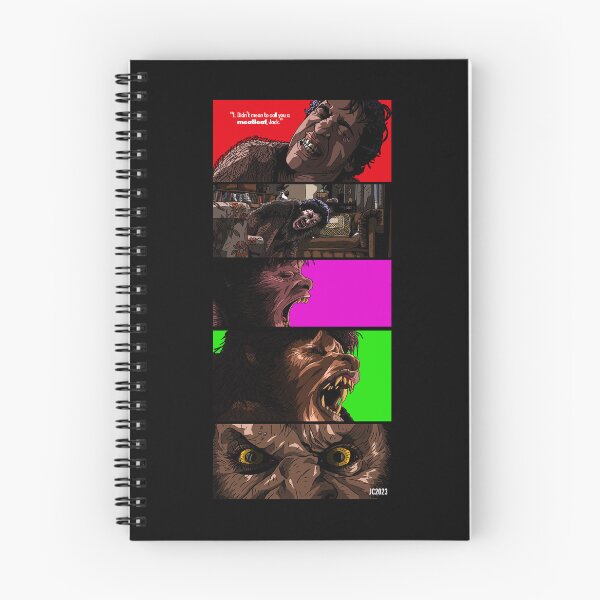 Item preview, An American Werewolf In London "Meatloaf" illustration (digital) designed and sold by Stag Art Studios.