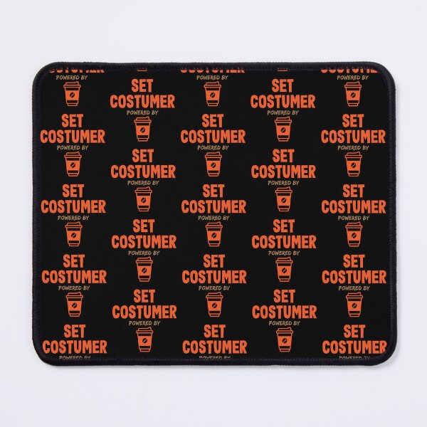 Item preview, Set Costumer Powered by Coffee designed and sold by NermilioDesigns.