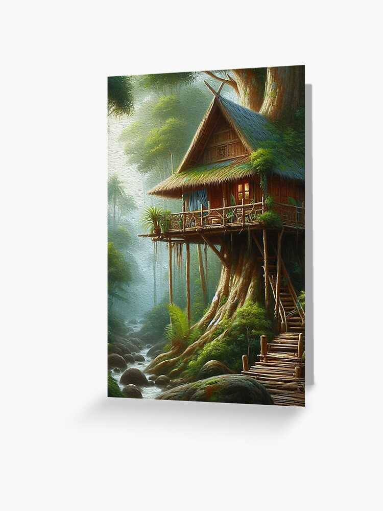 Treehouse Party | Greeting Card Treehouse Party | Greeting Card
