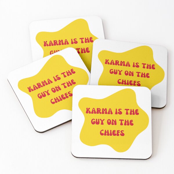 Item preview, karma is the guy on the chiefs designed and sold by takeruthtothelakes.