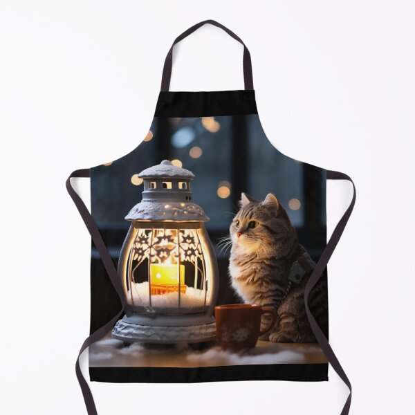 Item preview, Cozy Winter Cozy Cat Grandma Enjoying Tea Earl Grey designed and sold by OliveAndSnow.