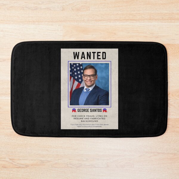 Item preview, George Santos Wanted  designed and sold by OrcNation.